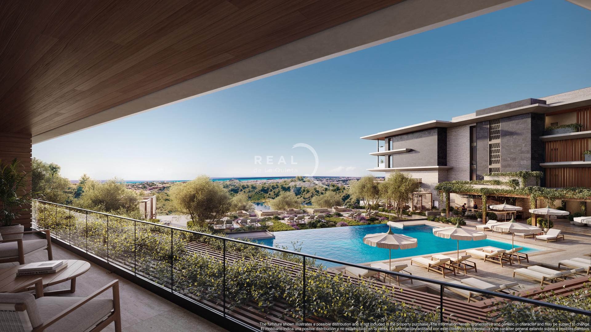 Vistas desde la terraza - Branded Residences By Banyan Tree Group - Real de La Quinta