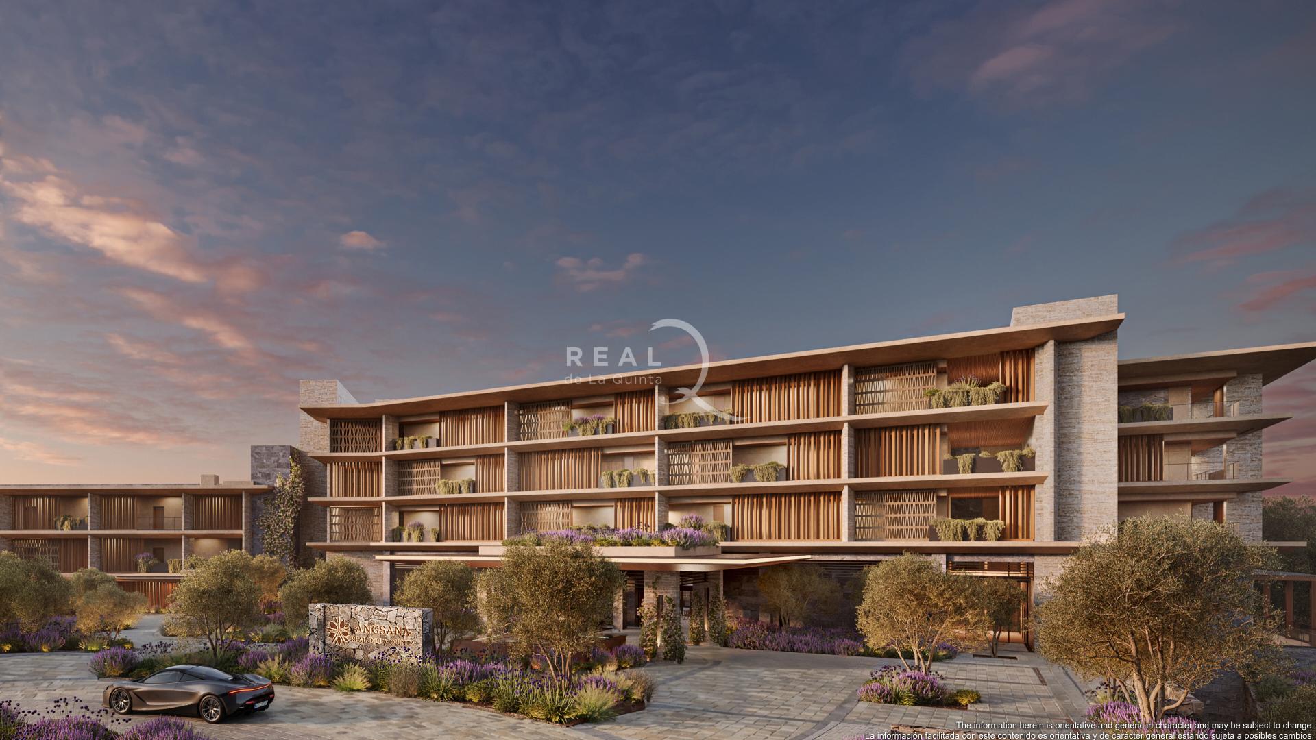 Vista de llegada - Hotel Angsana Real de La Quinta By Banyan Tree Group