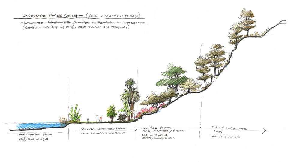 Real de La Quinta:  Landscaping has begun around the urbanisation’s roads