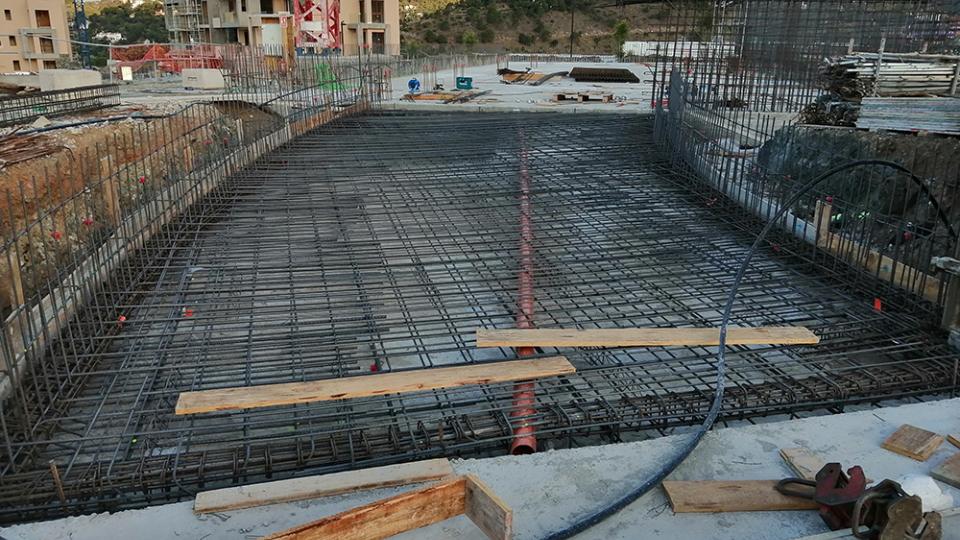 The tunnel connecting blocks 6 &amp; 7