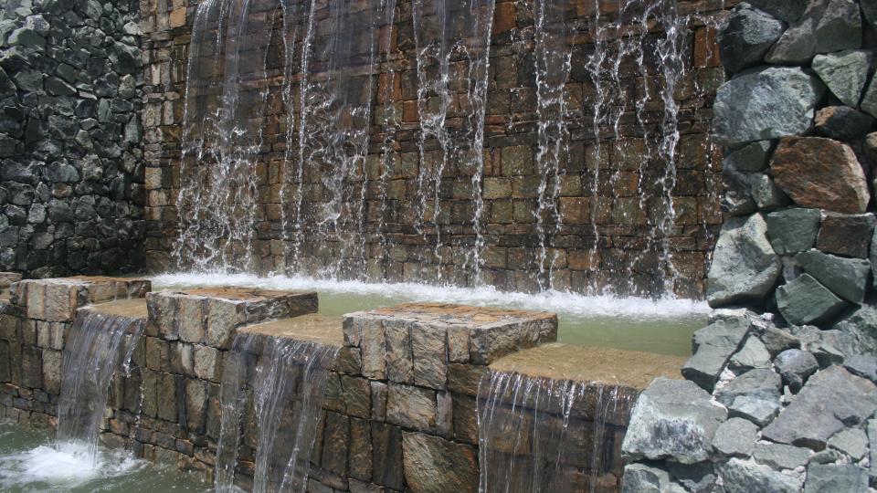 cascade water feature