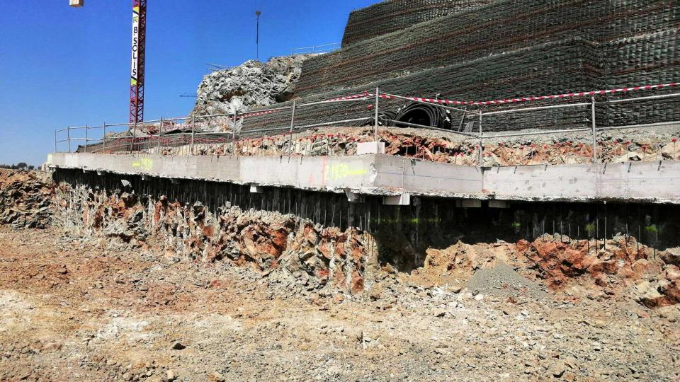 The foundations of Block 1 quercus block 1