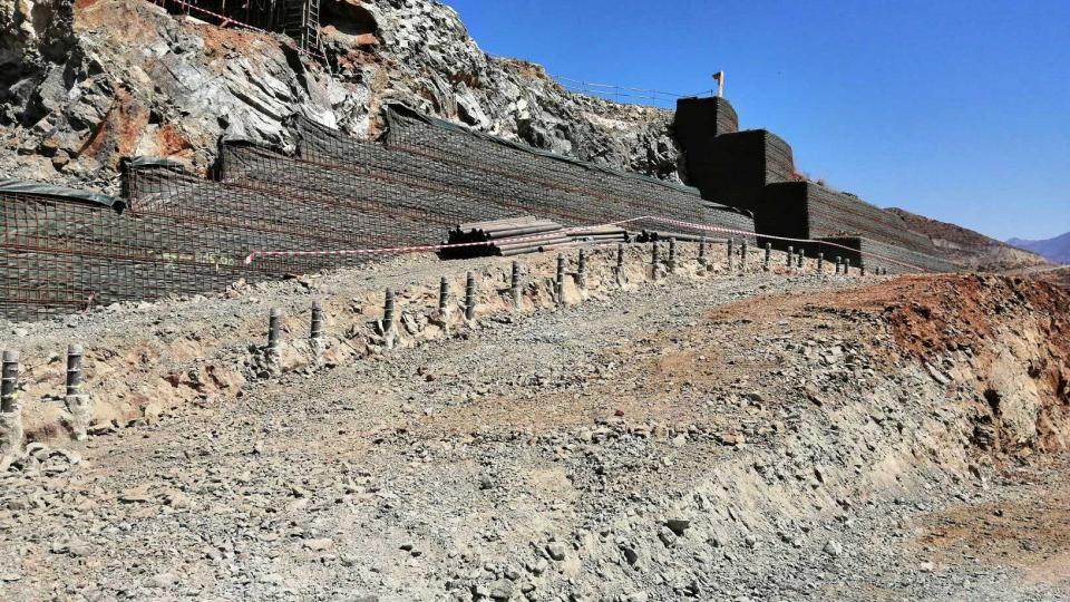 Important earthworks at Block 2 quercus block 2