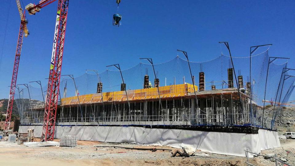 Progress at Block 7 quercus block 7