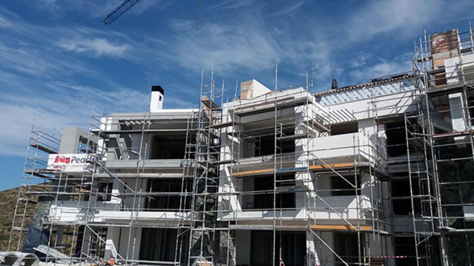 Bloque 12 ya esta siendo pintado