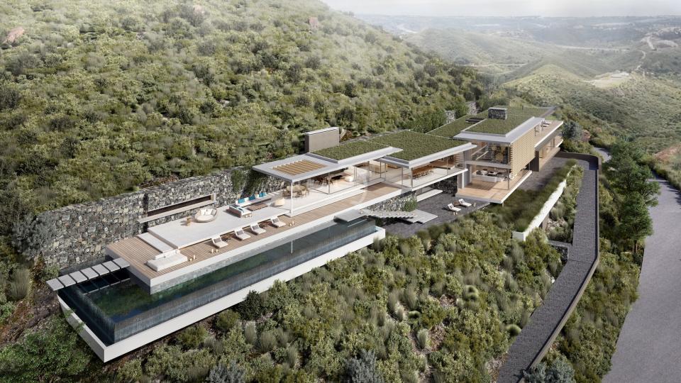 Villa Proposal - Type A - AerialOverview