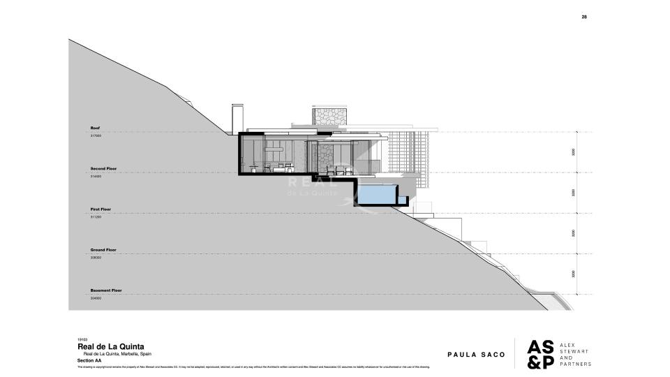 Villa Proposal Type A. Section AA