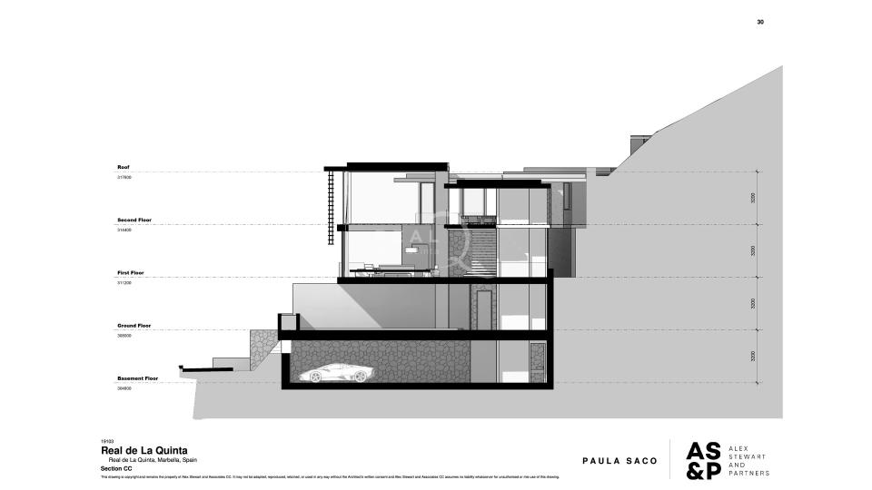 Villa Proposal Type A. Section CC