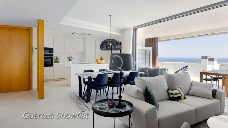 Living Room Quercus Showflat -Living Room