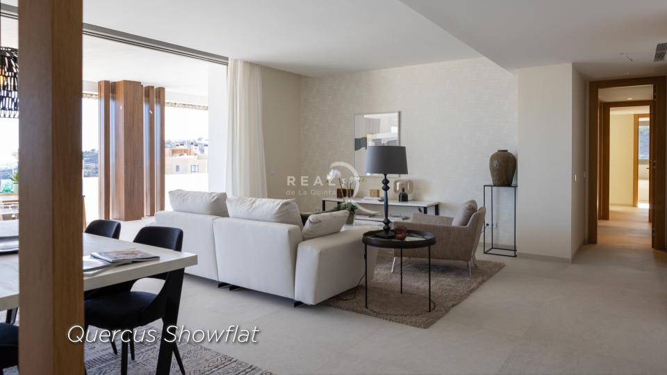 Living Room Quercus Showflat - Living Room