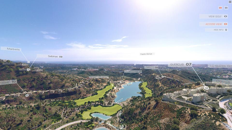 Visita Virtual 360º del Real de La Quinta - Vista Acceso