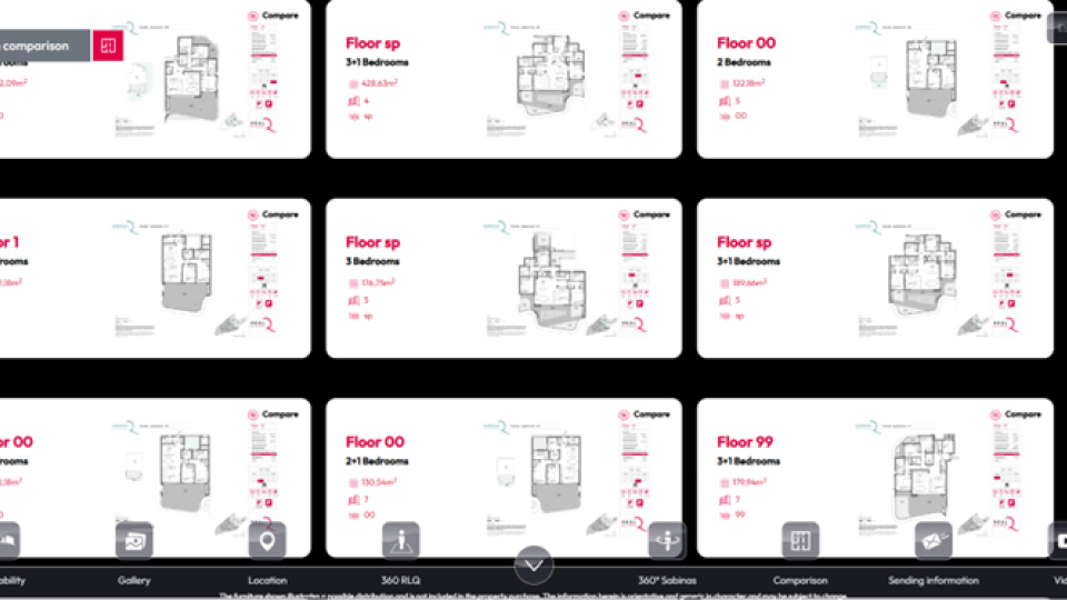 New visual tool Sabinas