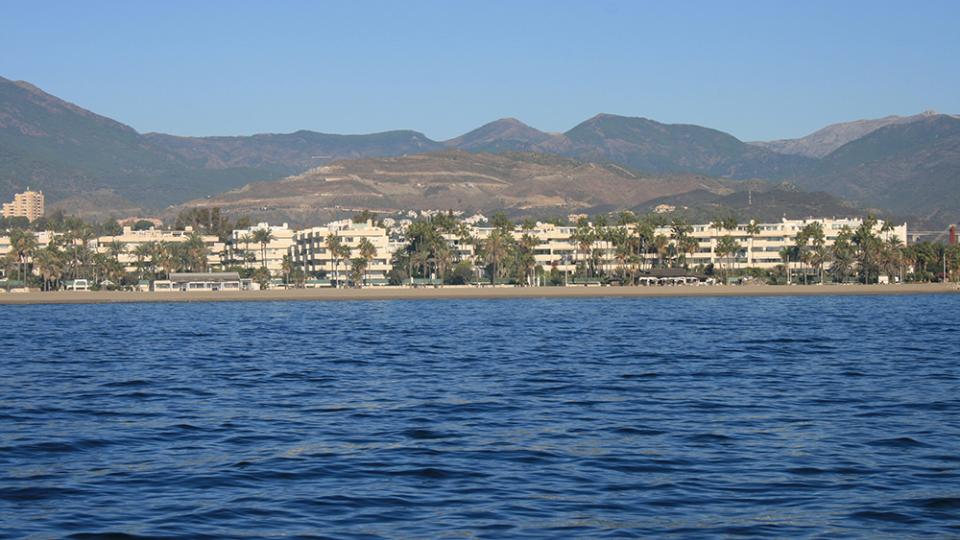 Real de La Quinta visto del mar