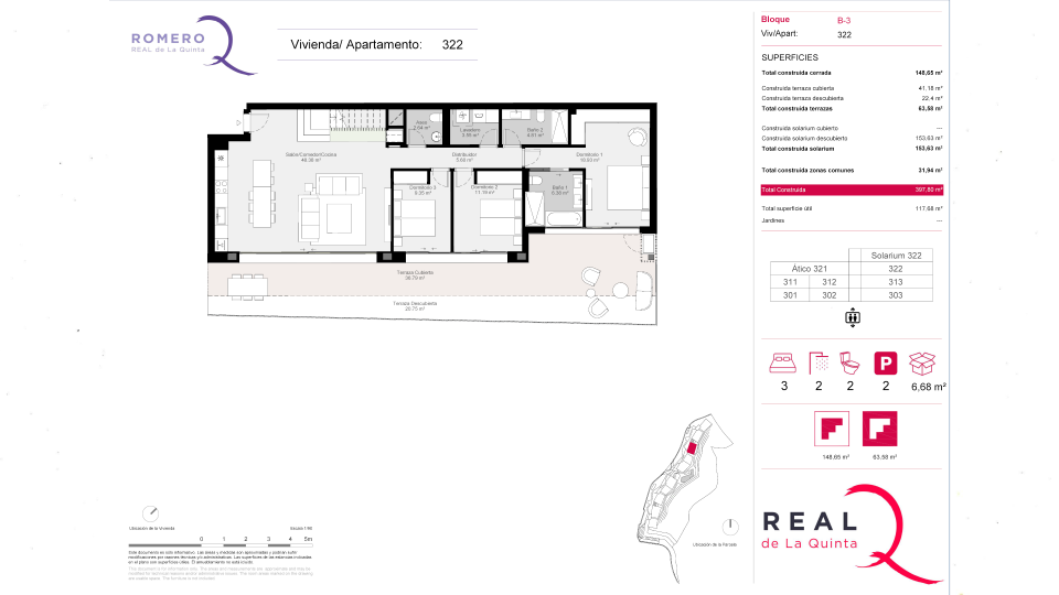Floor plan living space