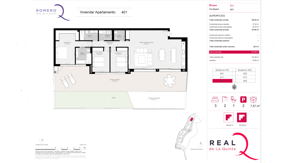 Floor plan living space