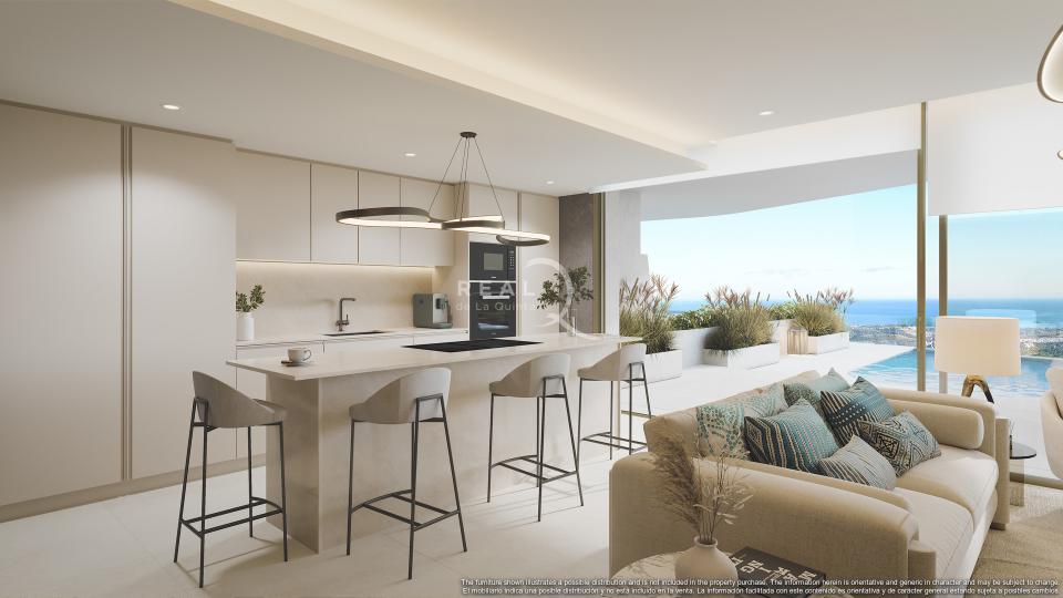 Romero Kitchen + Living Room