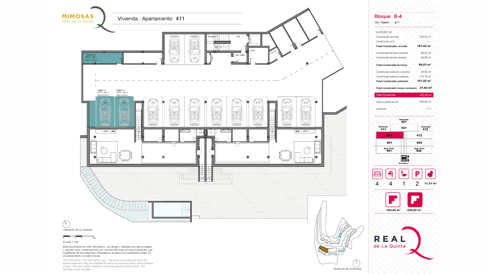 2 Plazas de parking y trastero