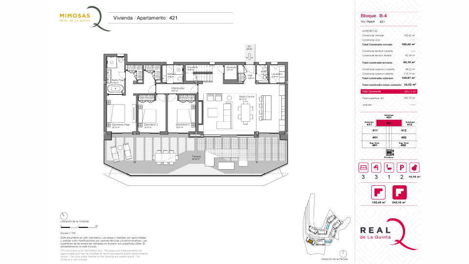 Floor plan living space