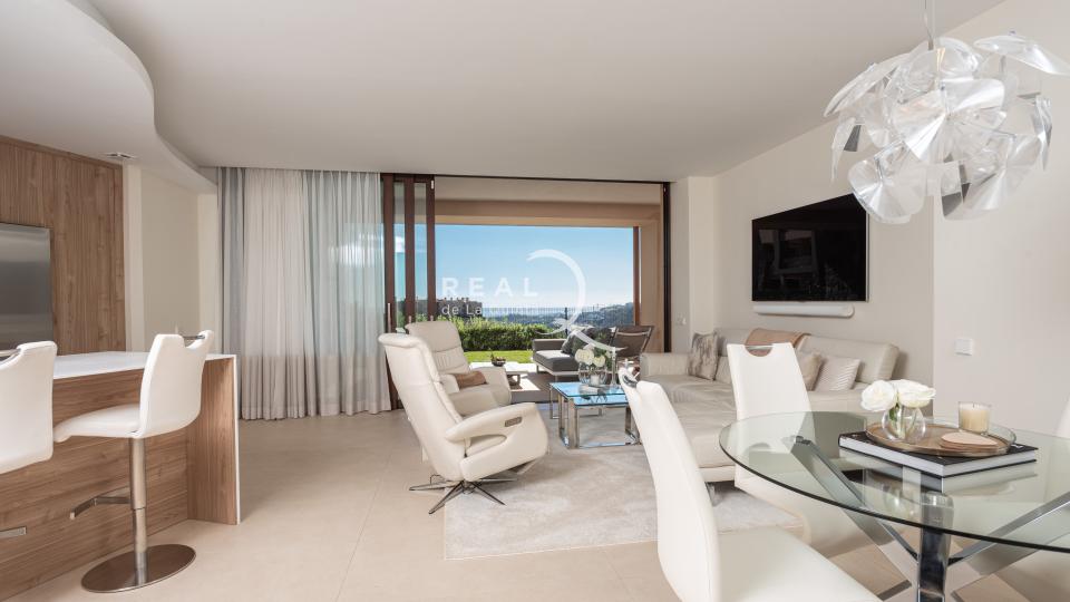 dinning area and living room