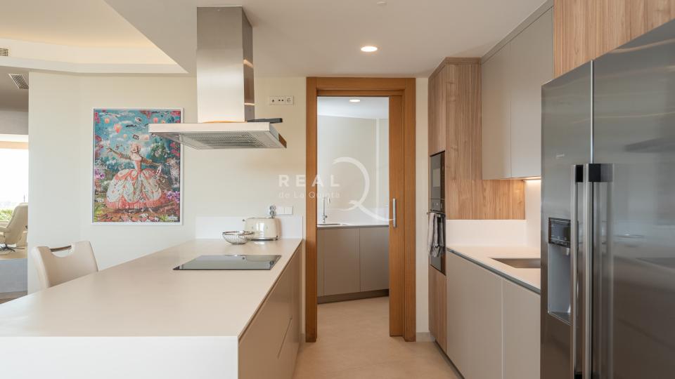 kitchen and laundry room