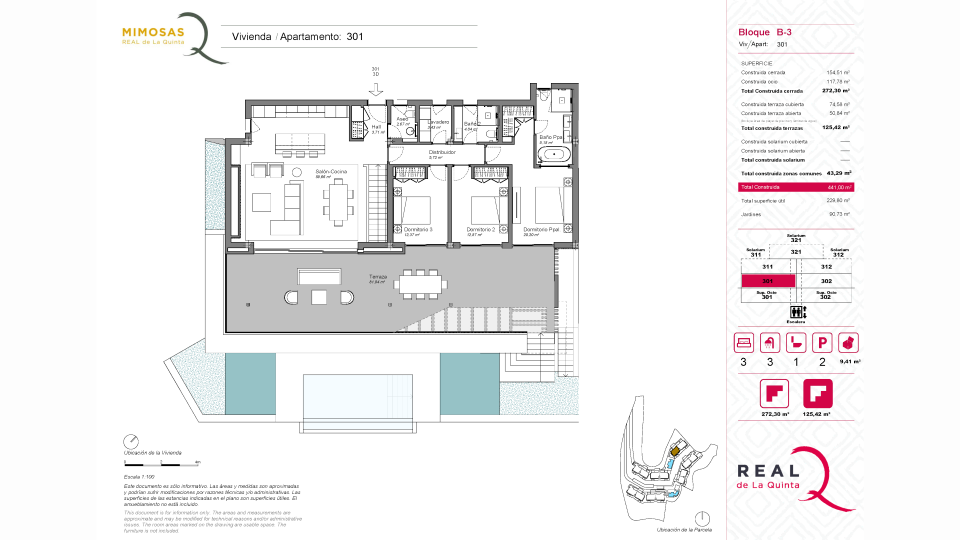 Floor plan living space