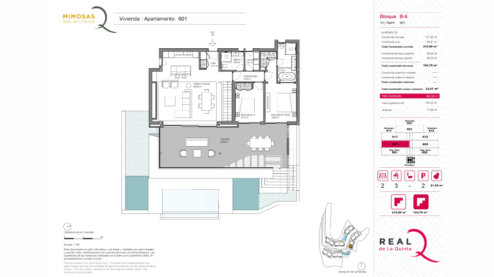 Floor plan living space