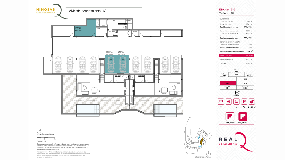 2 Parking Spaces and Storage Room
