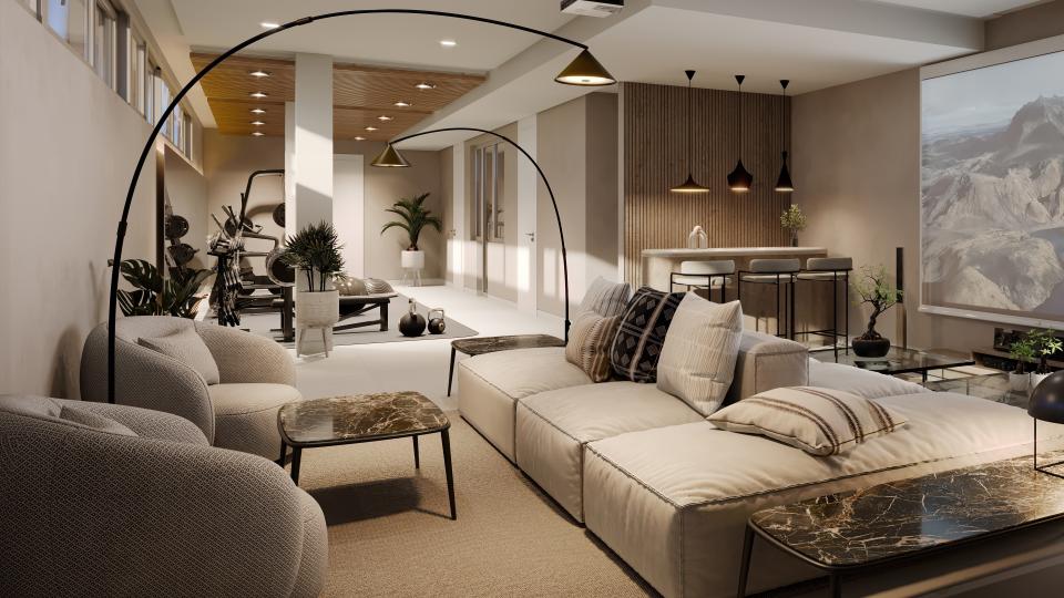 living room at Real de La Quinta