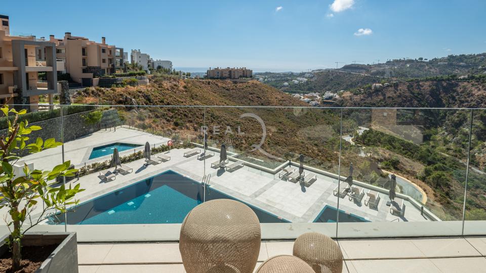 beautiful sea and mountain views