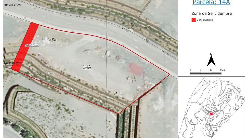 Parcela 14A Servidumbres