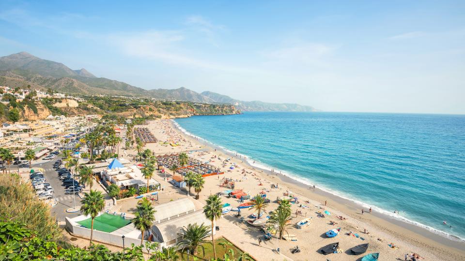 panoramic view of Nerja