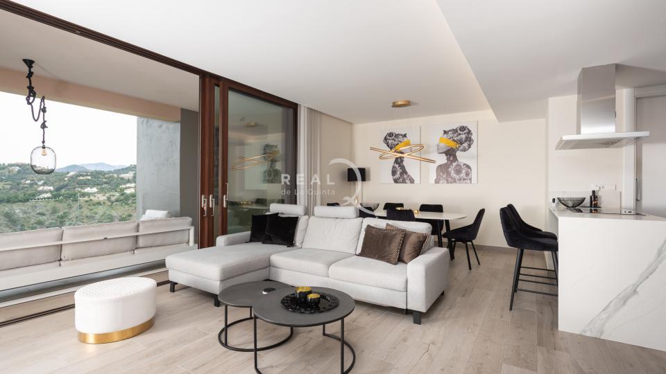 dining and living area