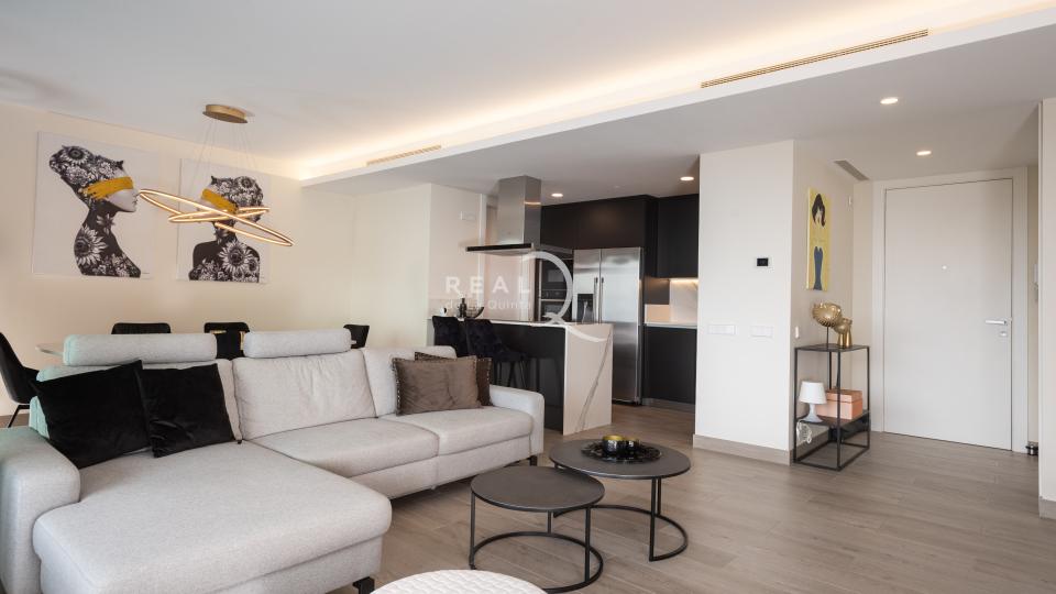 dining and living area