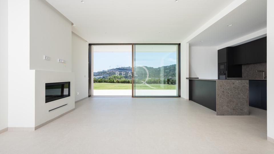 living and dining area
