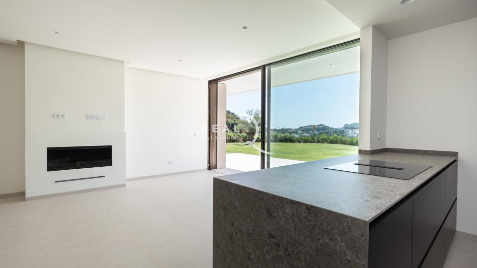 Living area &amp; kitchen