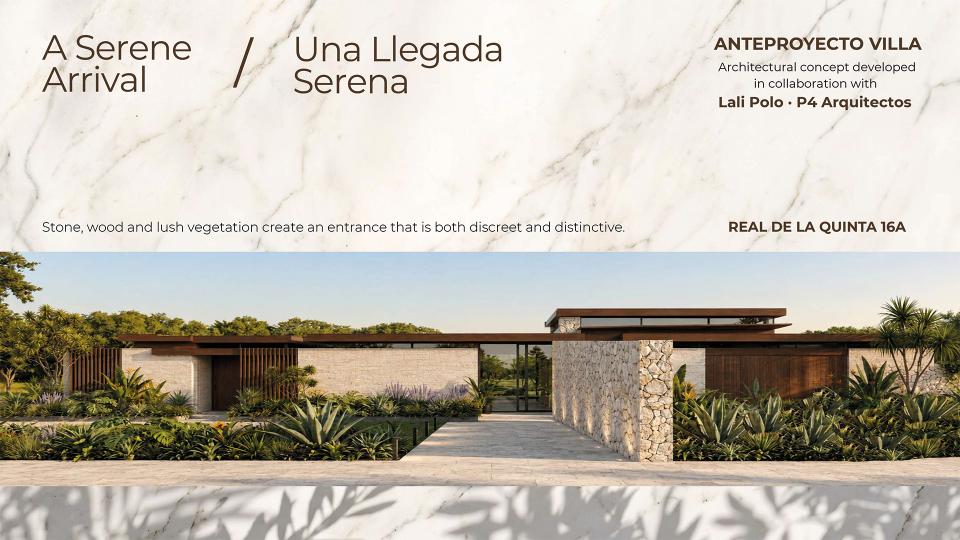 Plot 16A Villa Proposal Arrival