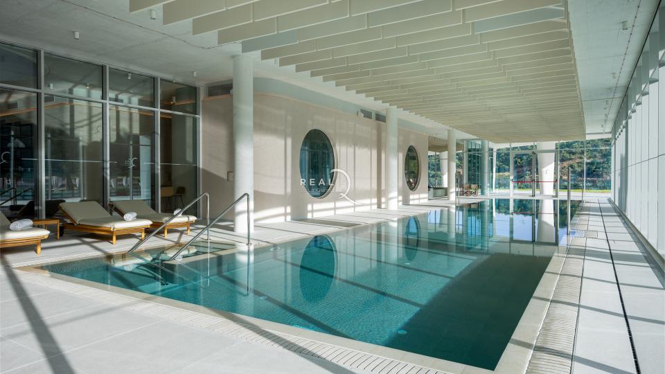 heated indoor pool