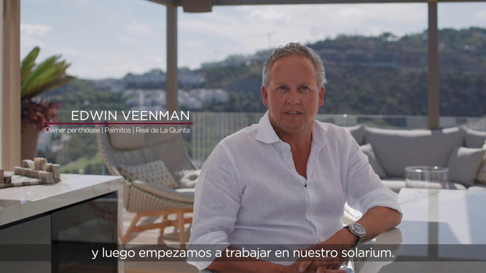 Preview image for the video "Testimonial: Edwin Veenman | Real de La Quinta Palmitos".