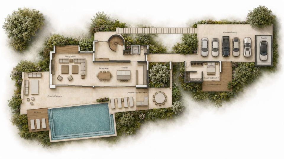 Villa Proposal - Plot 12A Ground Floor
