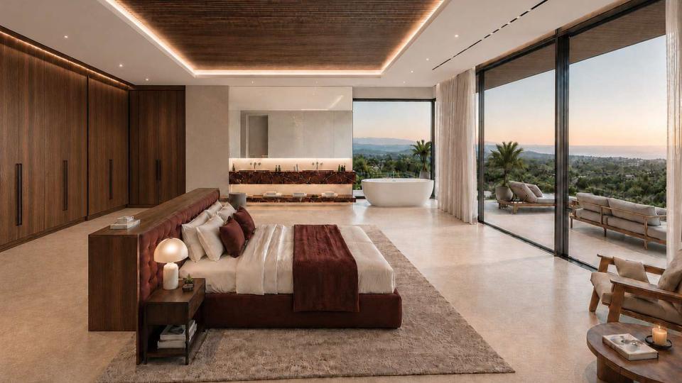 Villa Proposal - Plot 14A Main Suite View 2