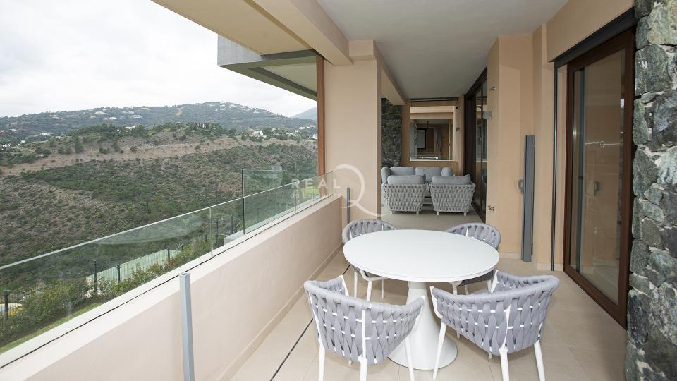 terrace with beautiful views