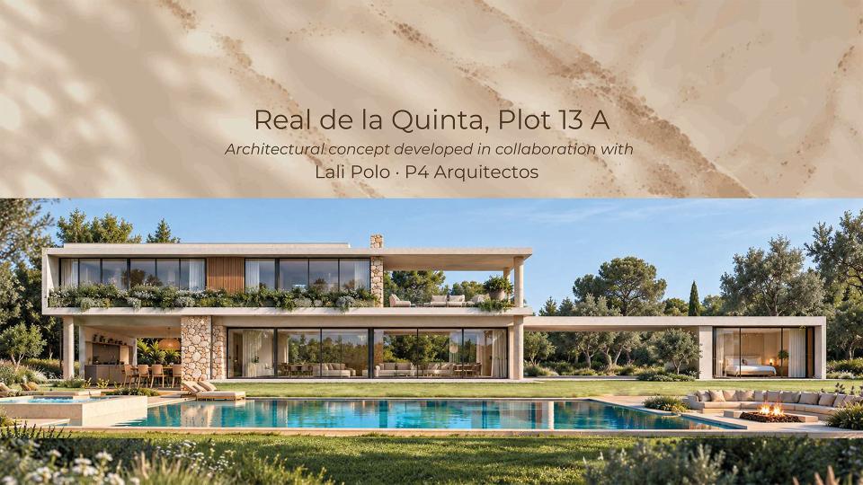 Propuesta de villa Parcela 13A