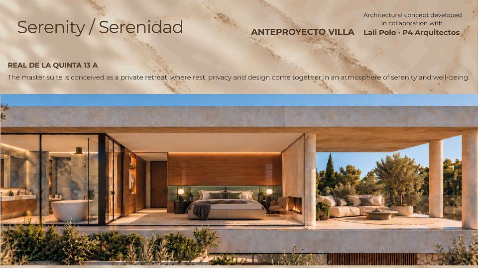 Propuesta de villa Parcela 13A Serenidad
