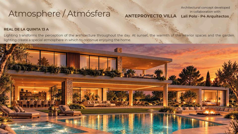 Propuesta de villa Parcela 13A Atmósfera