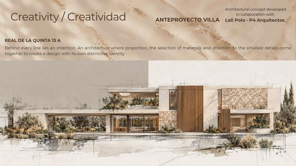 Propuesta de villa Parcela 13A Creatividad