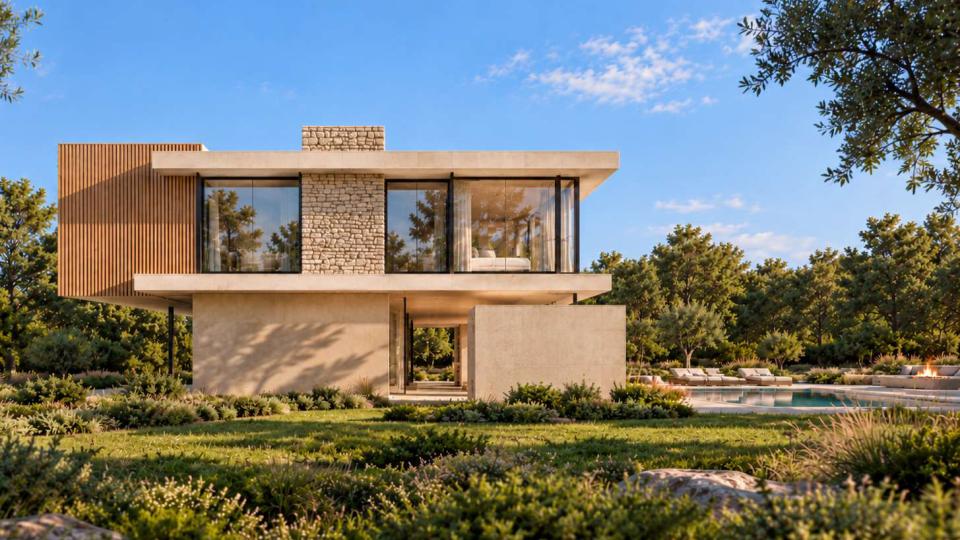 Villa Proposal Plot 15A Lightness and Proportion
