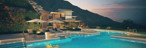 Night view of Real de La Quinta