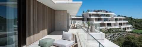 terrace in Real de La Quinta with the sky blue