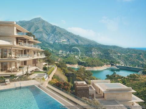 Mimosas Development with Views of the Sea, the Lake of Istán and the La Concha Mountain