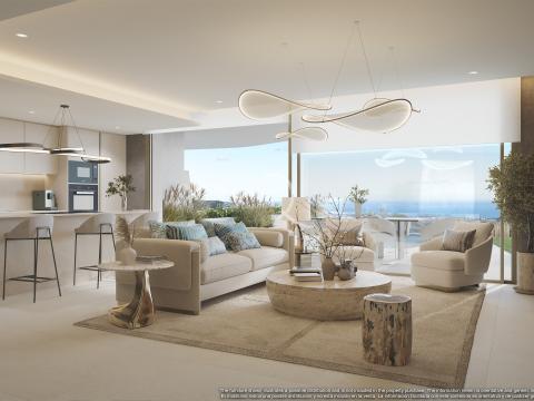Romero Salón + Cocina 3D